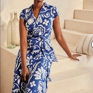 NWOT Boden Rowena Shirt Dress, sizes US 8R